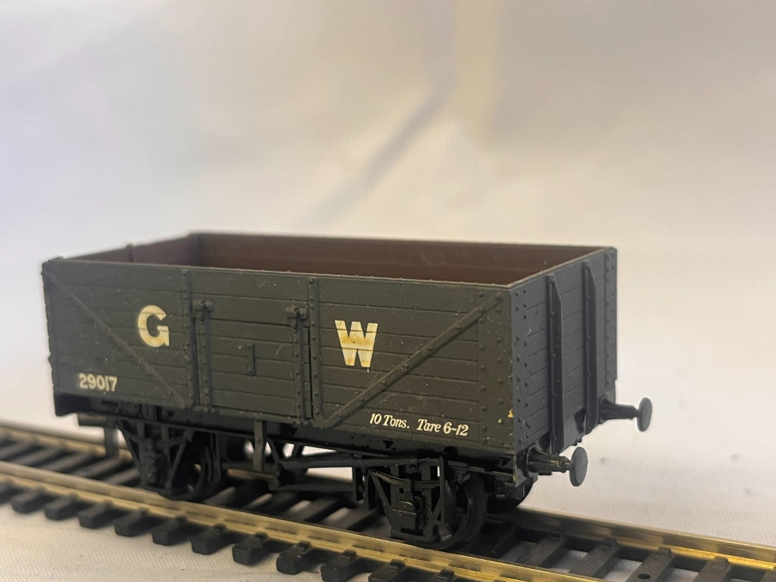 Airfix GMR OO Gauge 7 Plank Open Mineral Wagon GWR Grey