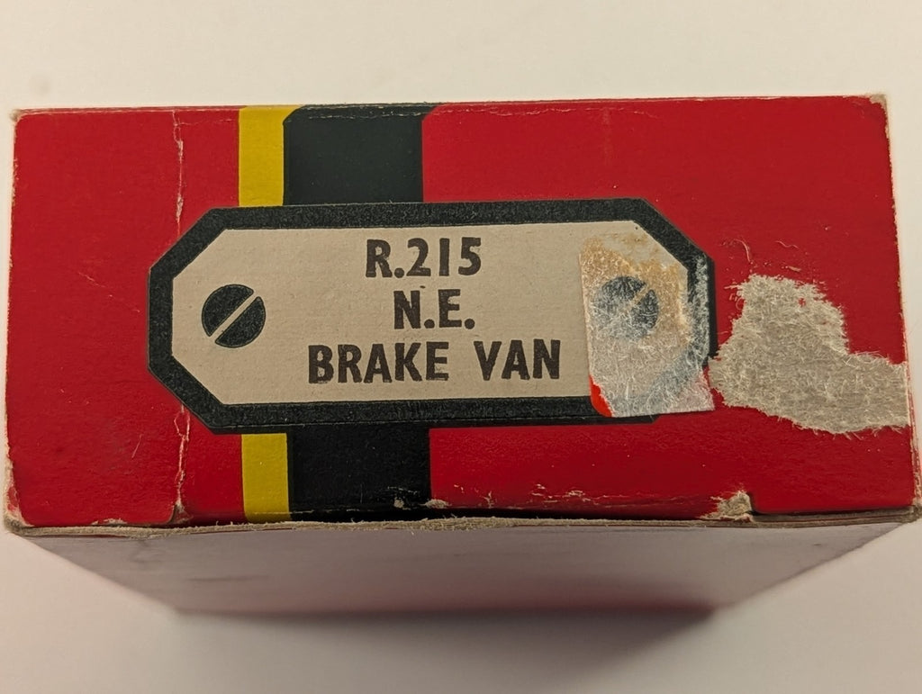 Hornby Railways R215 OO Gauge North Eastern Brake Van - Boxed