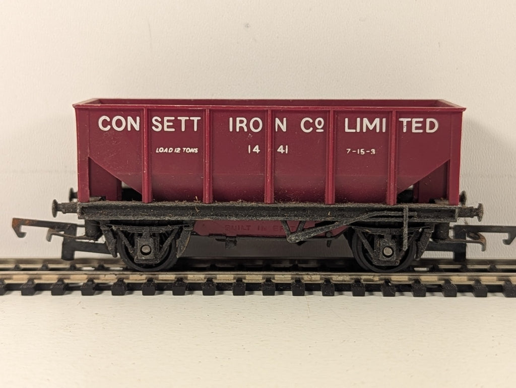 Tri-ang OO Gauge Consett Iron Co. Limited Hopper Wagon 1441 Consette