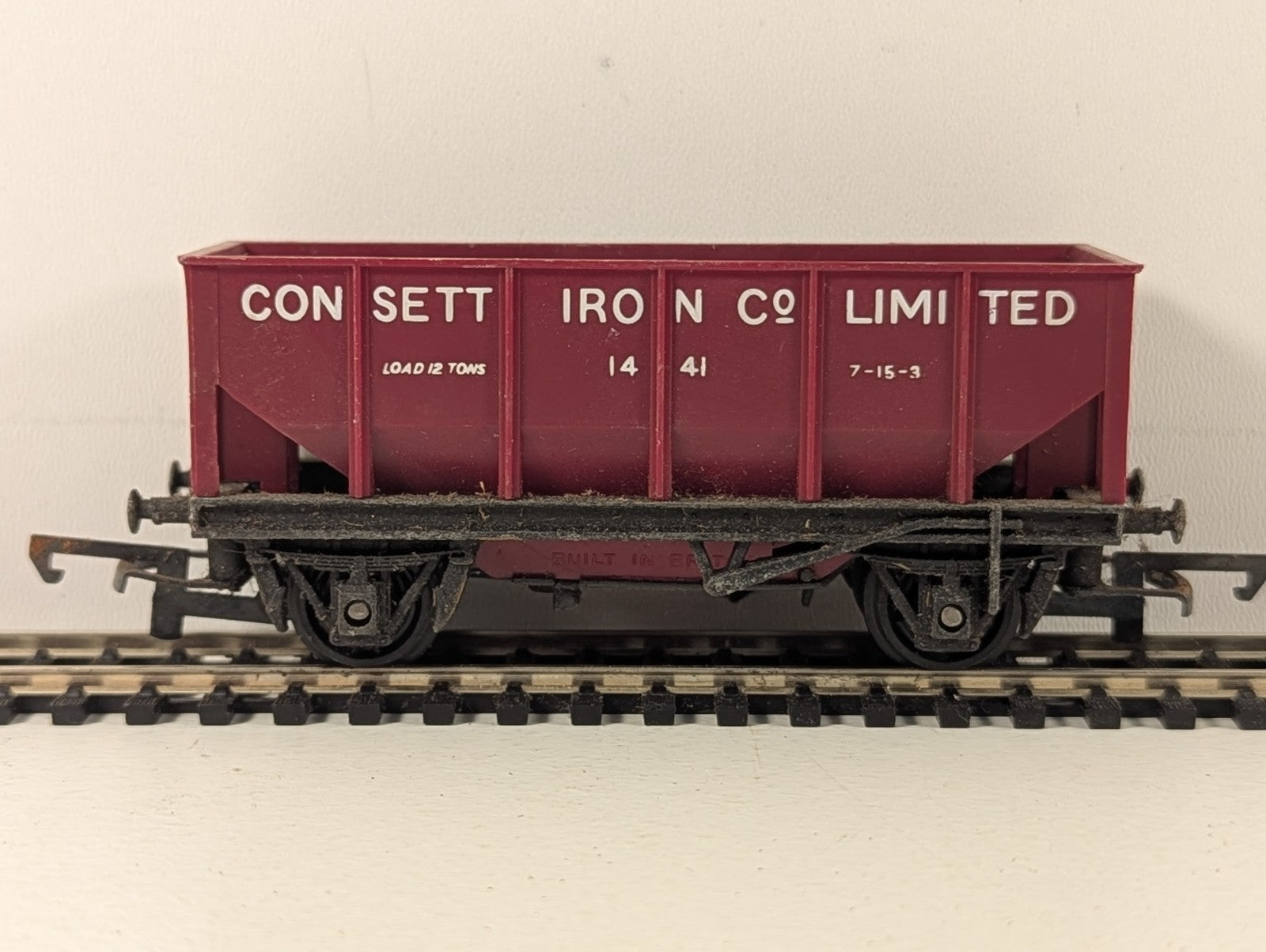 Tri-ang OO Gauge Consett Iron Co. Limited Hopper Wagon 1441 Consette