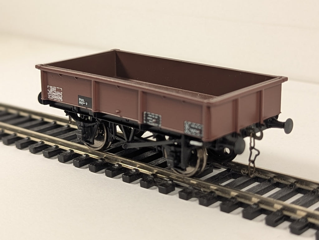Bachmann OO Gauge 13 Ton Open Wagon ZDV DB746058 BR Bauxite