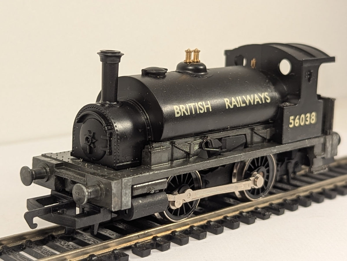 Hornby R2049 OO Gauge Class 0F “Pug” 0-4-0ST BR Black