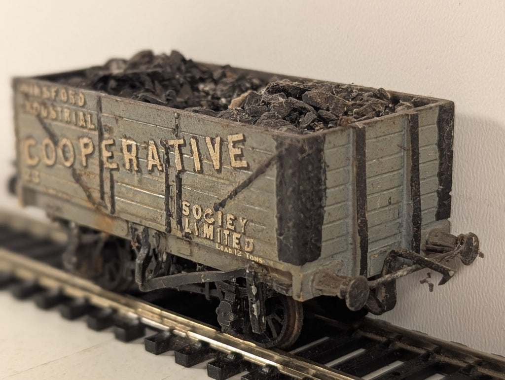 Kitbuilt OO Gauge Winsford Industrial Cooperative Society 7-Plank Wagon