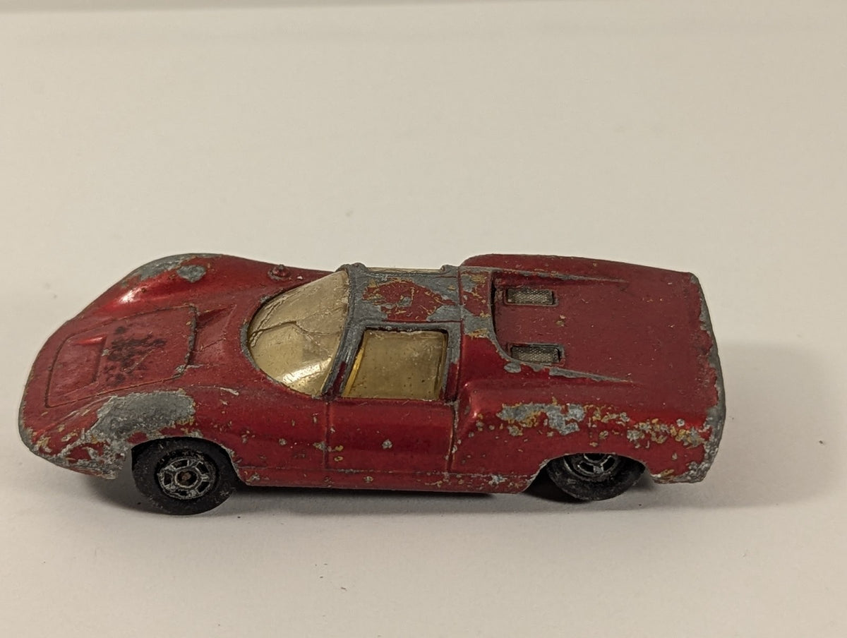 Matchbox Sports Car Die-cast Model Car Red