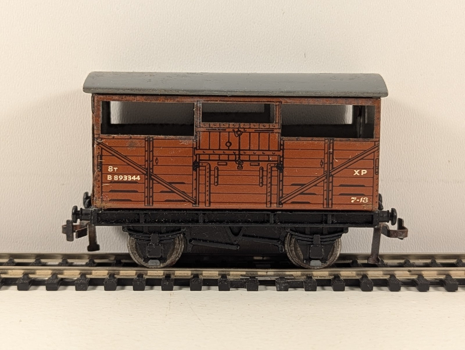 Hornby Dublo OO Gauge Brown D1 Cattle Truck - Boxed