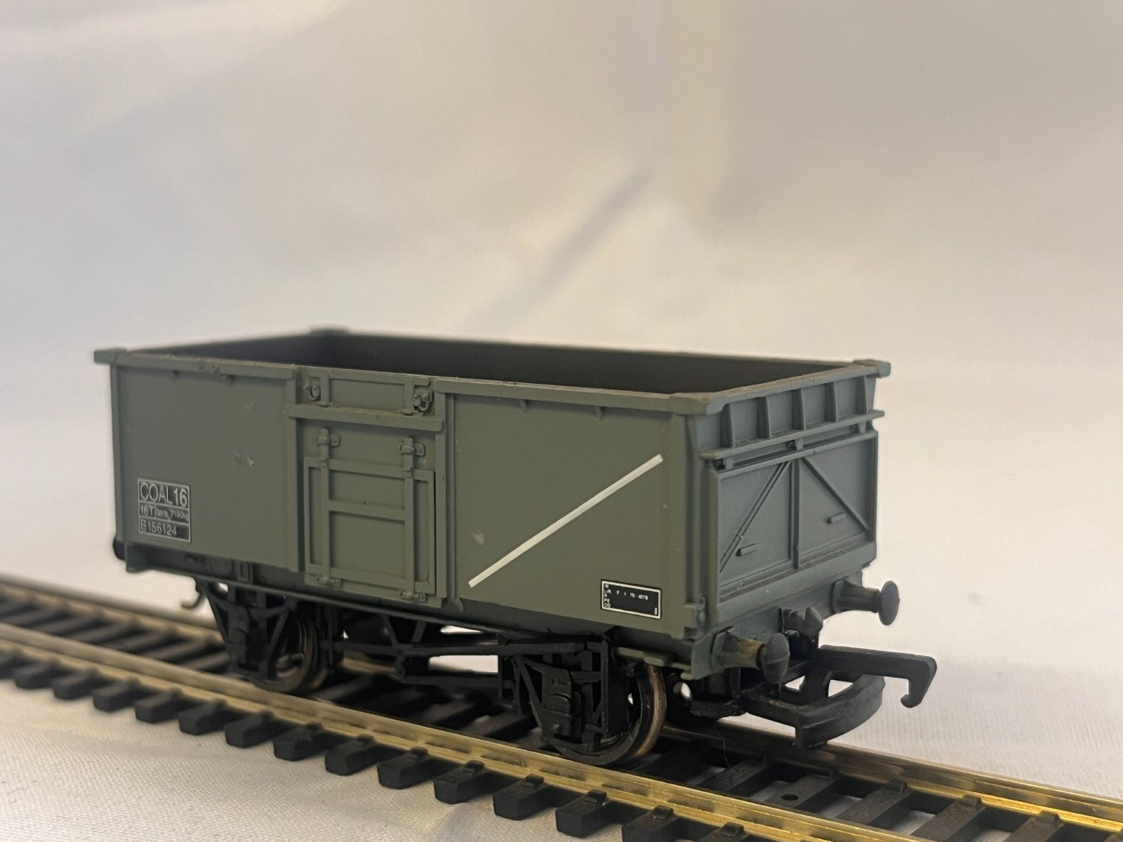 Bachmann Branchline 33-751D OO Gauge 16 Ton Steel Mineral Wagon BR Grey