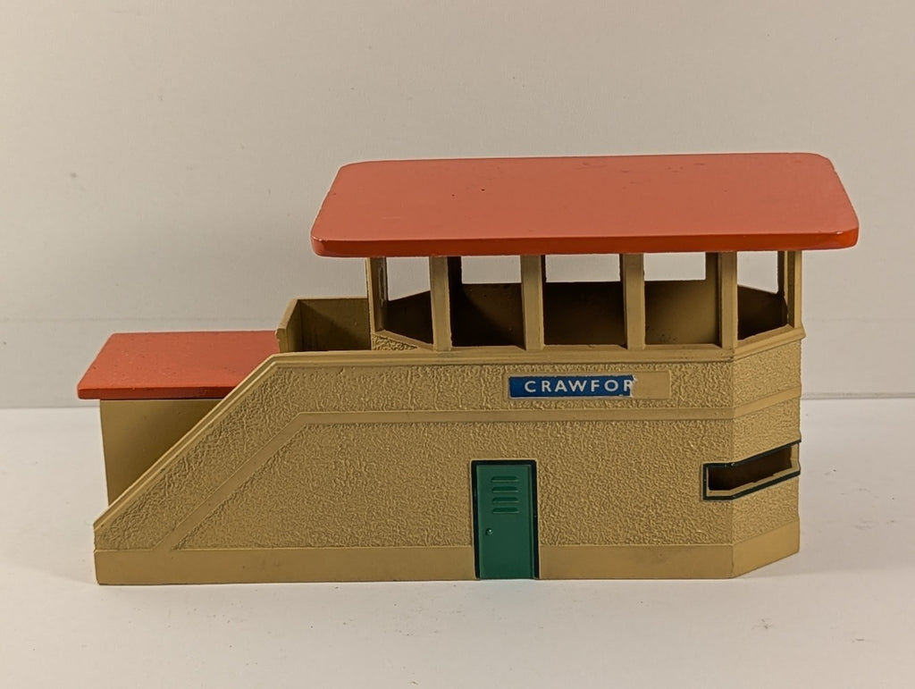 Hornby Dublo OO Gauge D1 Signal Cabin Buildings & Structures Cream