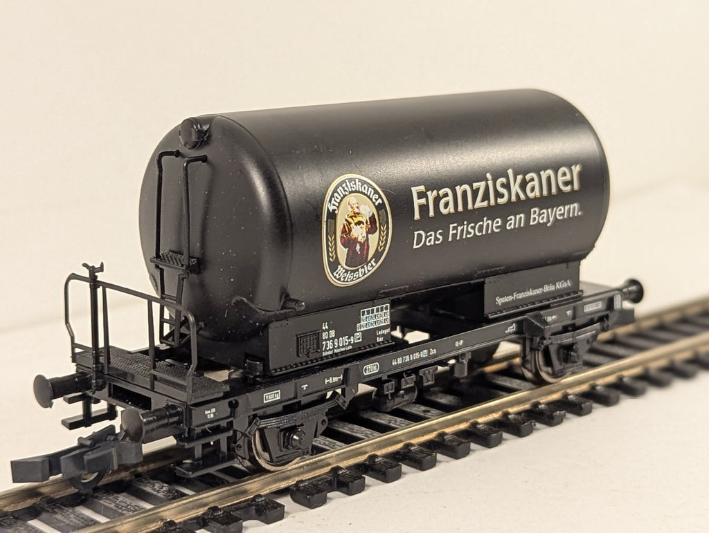 Roco H0 Franziskaner Weissbier Tank Wagon 44 80 736 9 015-9