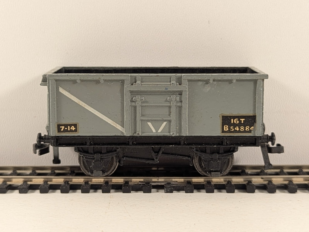 Hornby Dublo 32056 OO Gauge Grey BR 16 Ton Mineral Wagon - Boxed