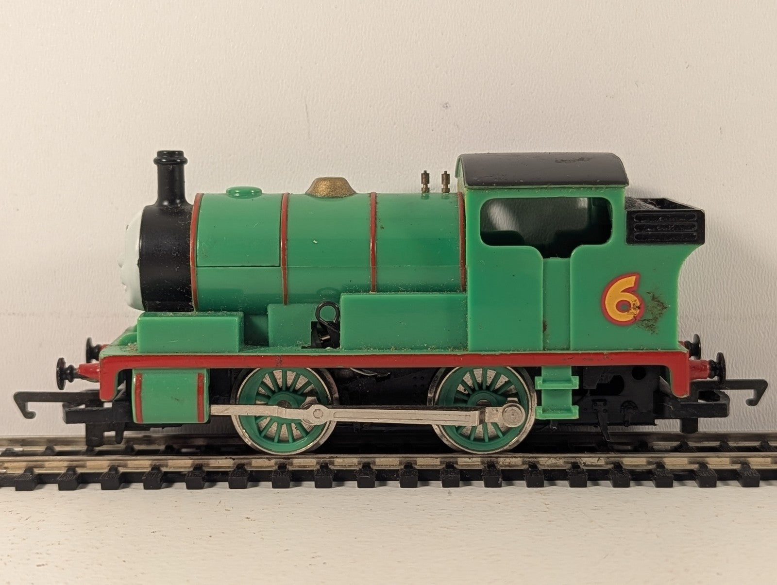 Hornby OO Gauge Percy the Small Engine Steam Locomotive 6 Green Spares or Repair