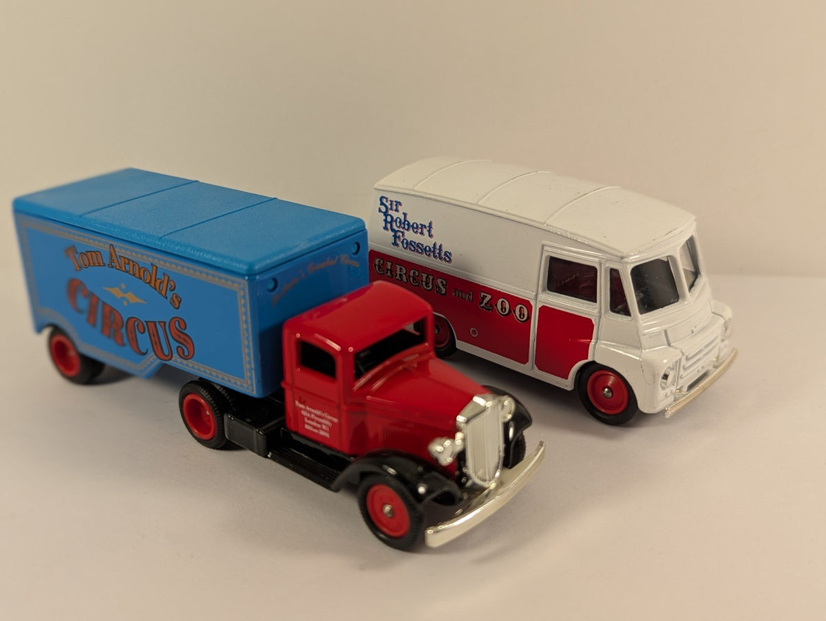 Lledo Diecast CR1003 – 3-Piece Circus Collection (1 Missing)