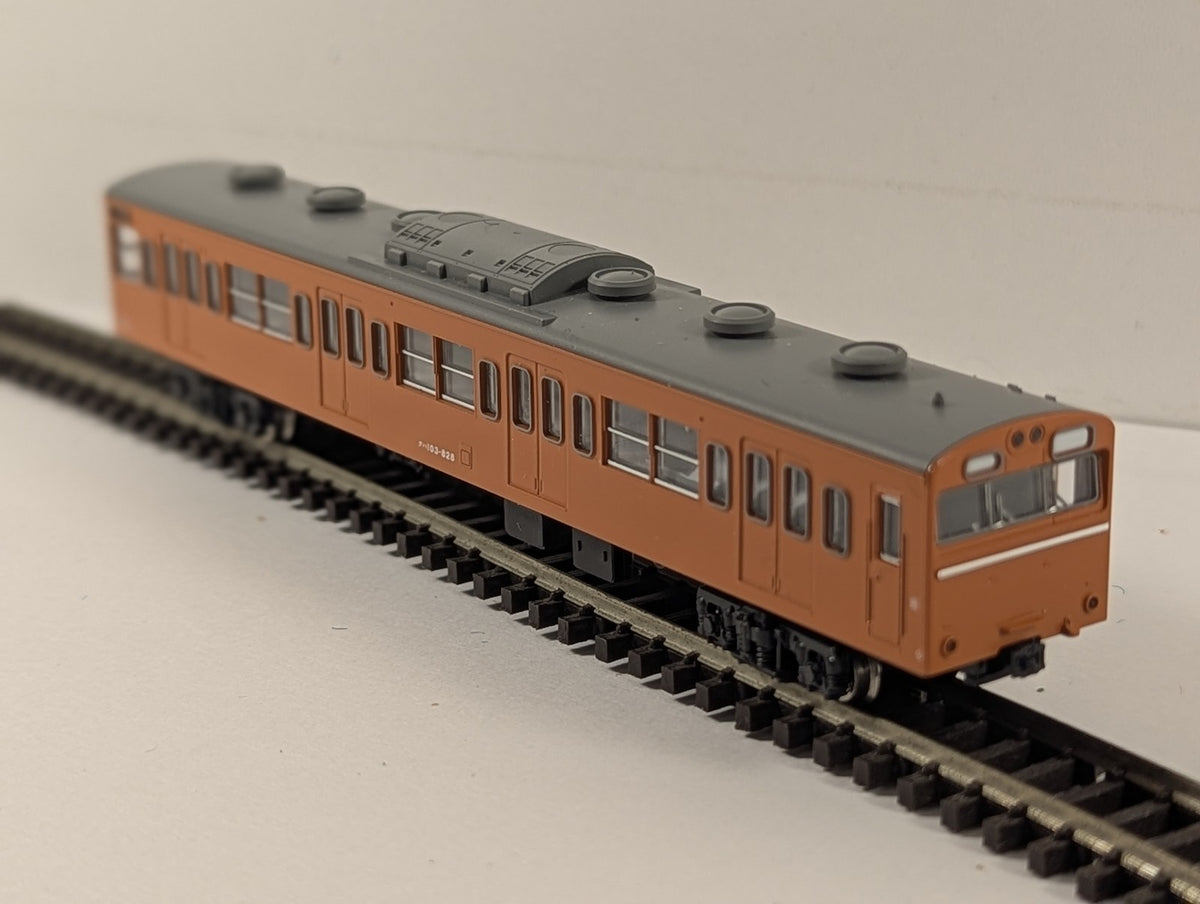 Kato N Gauge JNR Series 103 Driving Trailer クハ103-828 JNR Orange