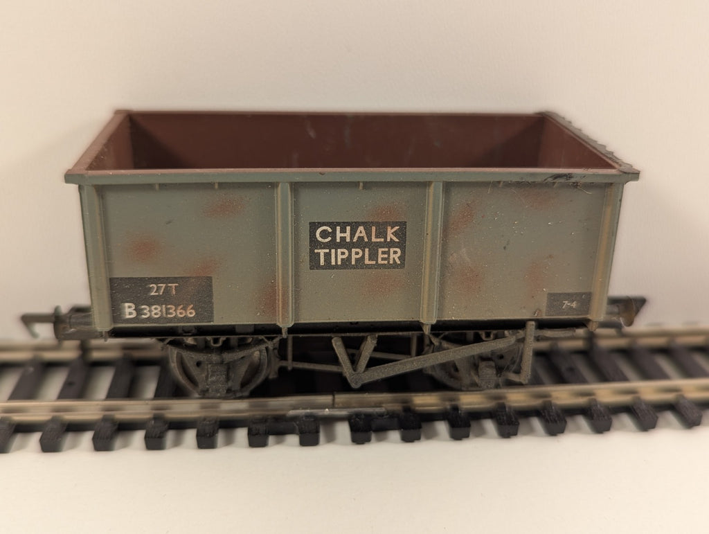 Bachmann Branchline 37-278A 27-Ton Steel Chalk Tippler Wagon – OO Gauge