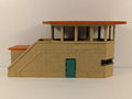 Hornby-Dublo OO Gauge D1 Signal Cabin Cream and Orange