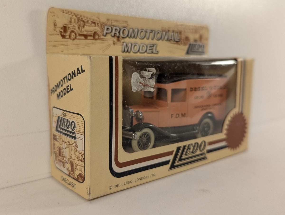Lledo Ford Model A Delivery Van 'Bagel World' Diecast Van