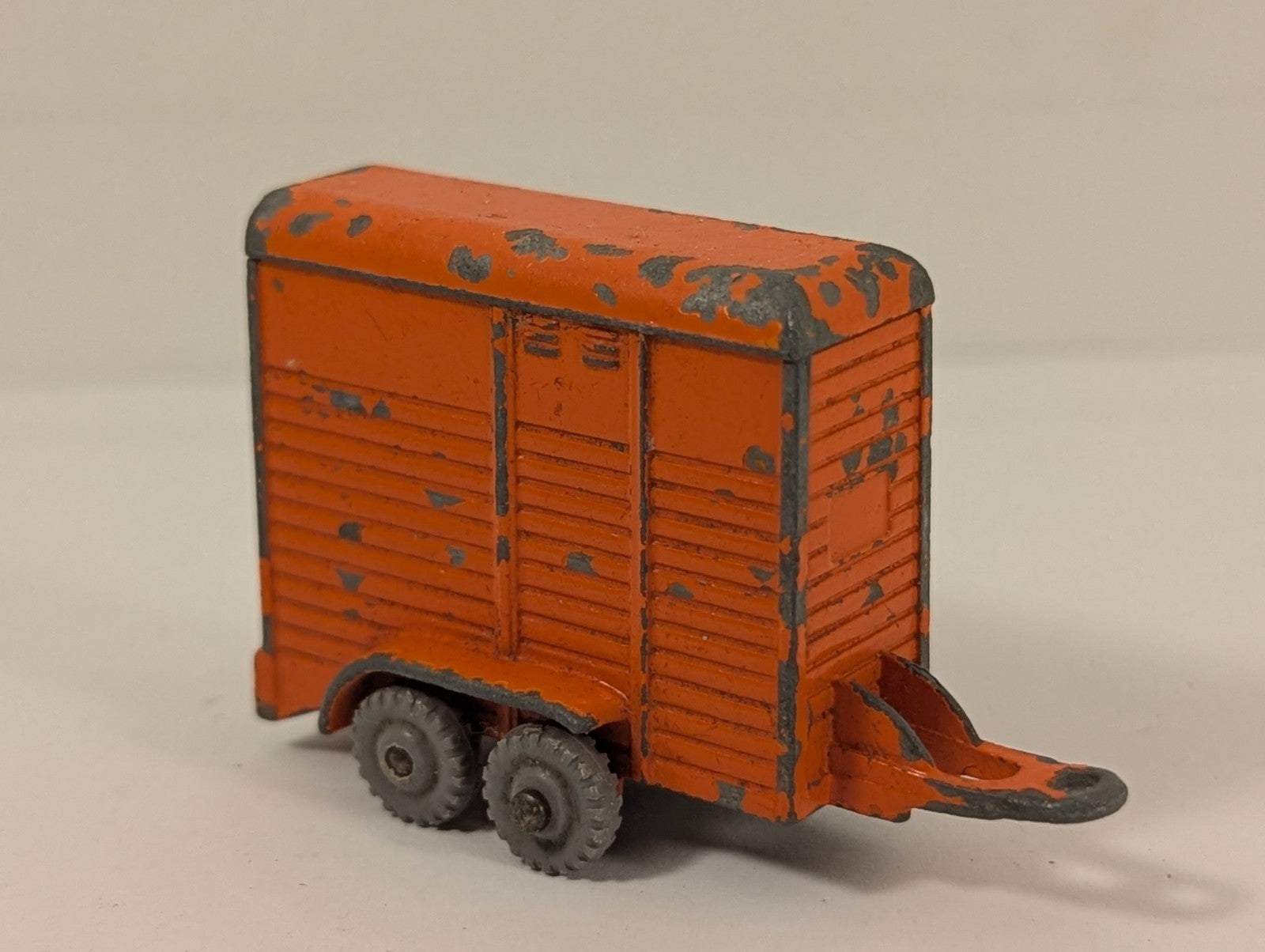 Dublo Dinky 073 Orange Horse Trailer OO Gauge