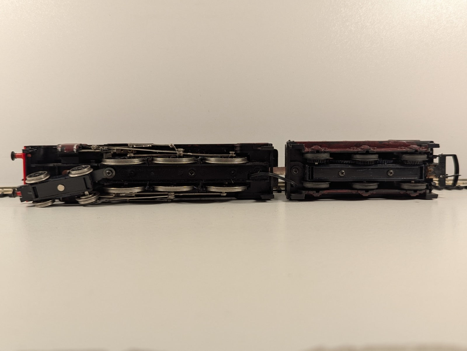 Airfix OO Gauge Royal Scots Fusilier Steam Locomotive - Repainted Maroon