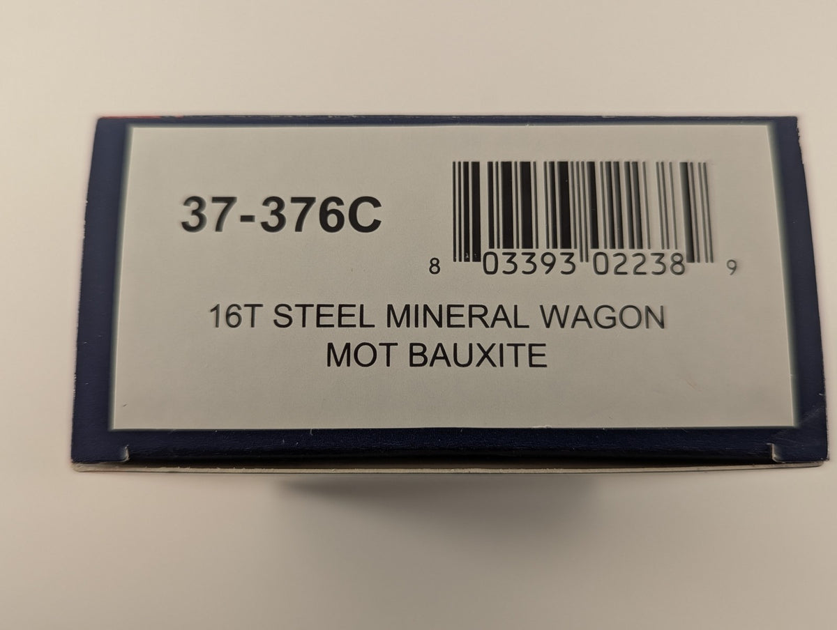 Bachmann OO Gauge 16T Steel Mineral Wagon Goods Wagon M.o.T. 33111 MoT Bauxite