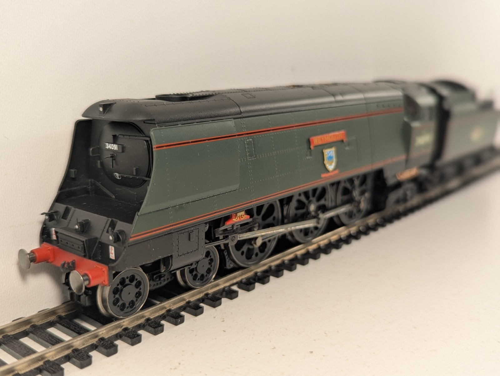 Hornby R2282 West Country Class Bulleid Pacific Weymouth - Boxed