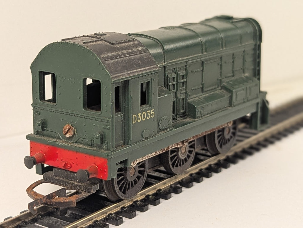 Tri-ang R152 OO Gauge Class 08 Diesel Shunter D3035 BR Green - Spares