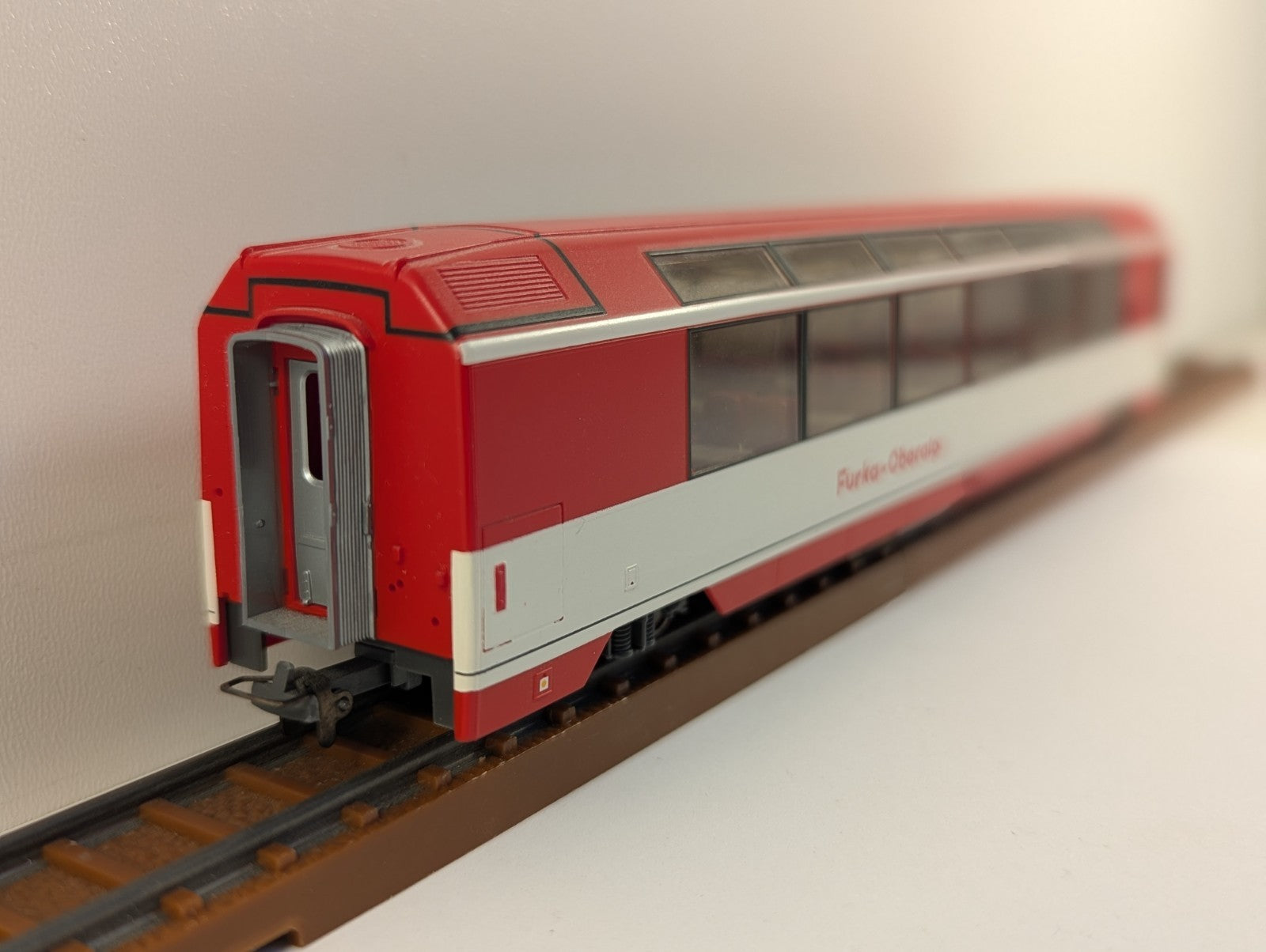 Bemo 3288 202 HOe Gauge Furka-Oberalp Glacier Express First Class coach - boxed