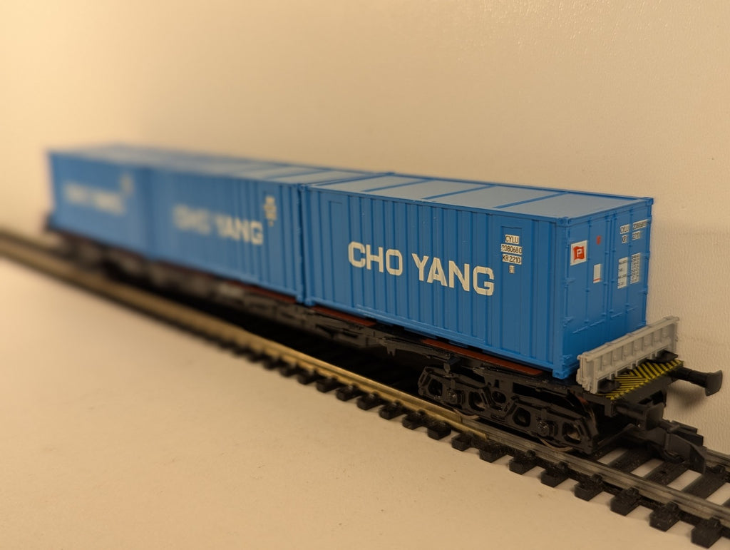 Roco HO Scale Sgjs Container Wagon Goods Wagon 31 80 453 7 015-8