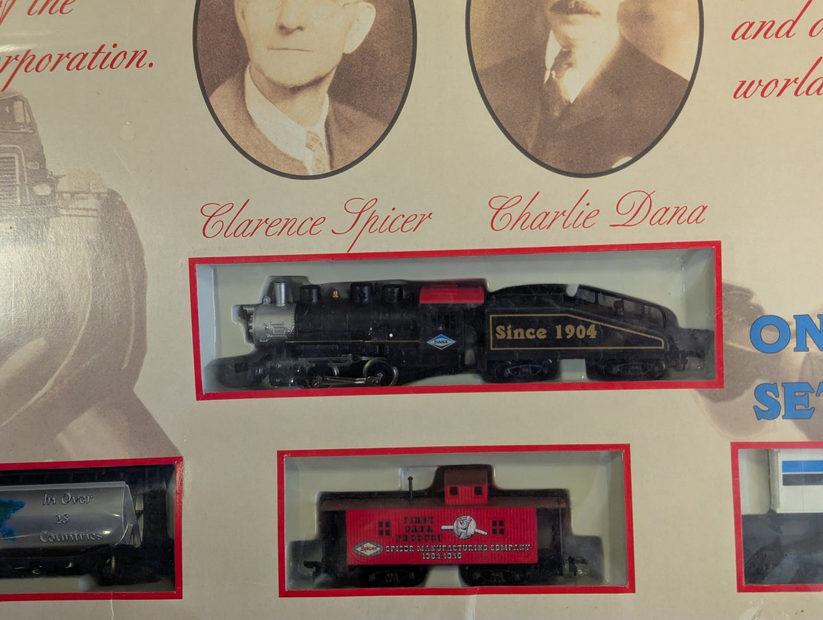 Model Power HO Gauge Dana Heritage Train Set Dana Corporation