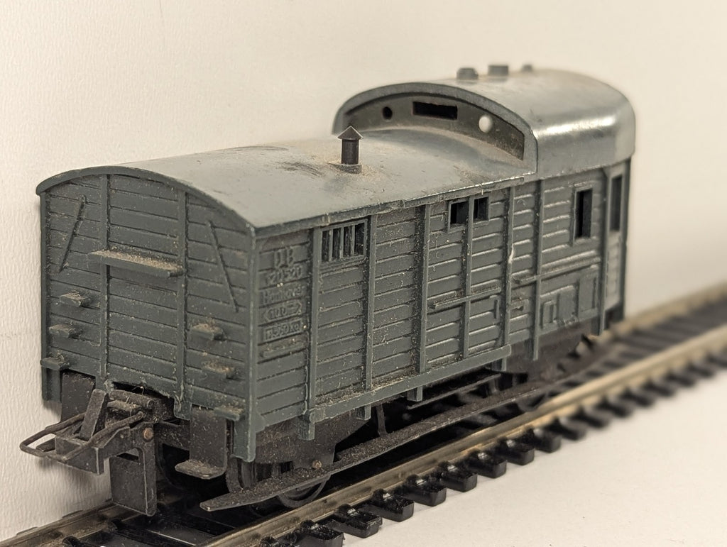 Fleischmann HO Gauge DB Güterzuggepäckwagen Pwg Brake Van 120520 DB Green 1405