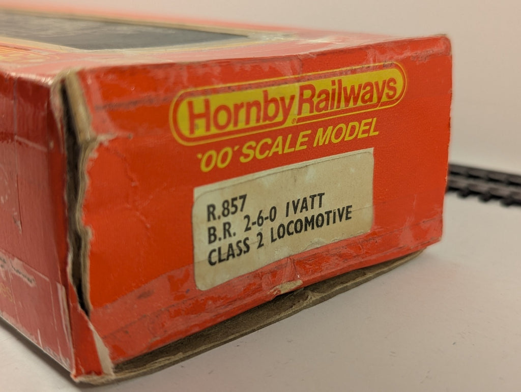 Hornby Railways OO Gauge Ivatt Class 2 2-6-0 Poor Runner Boxed