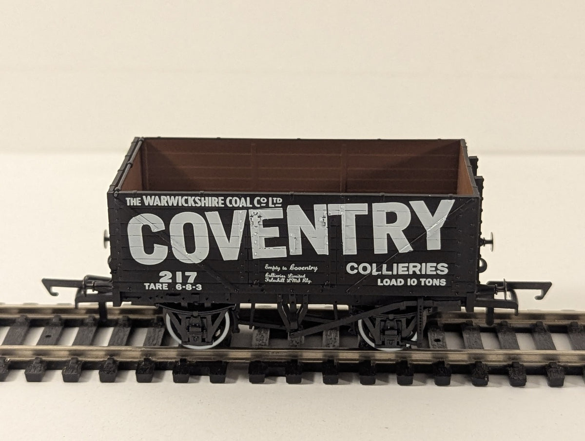 Oxford Rail Warwickshire Coal Co Ltd Coventry Collieries 7 Plank Wagon
