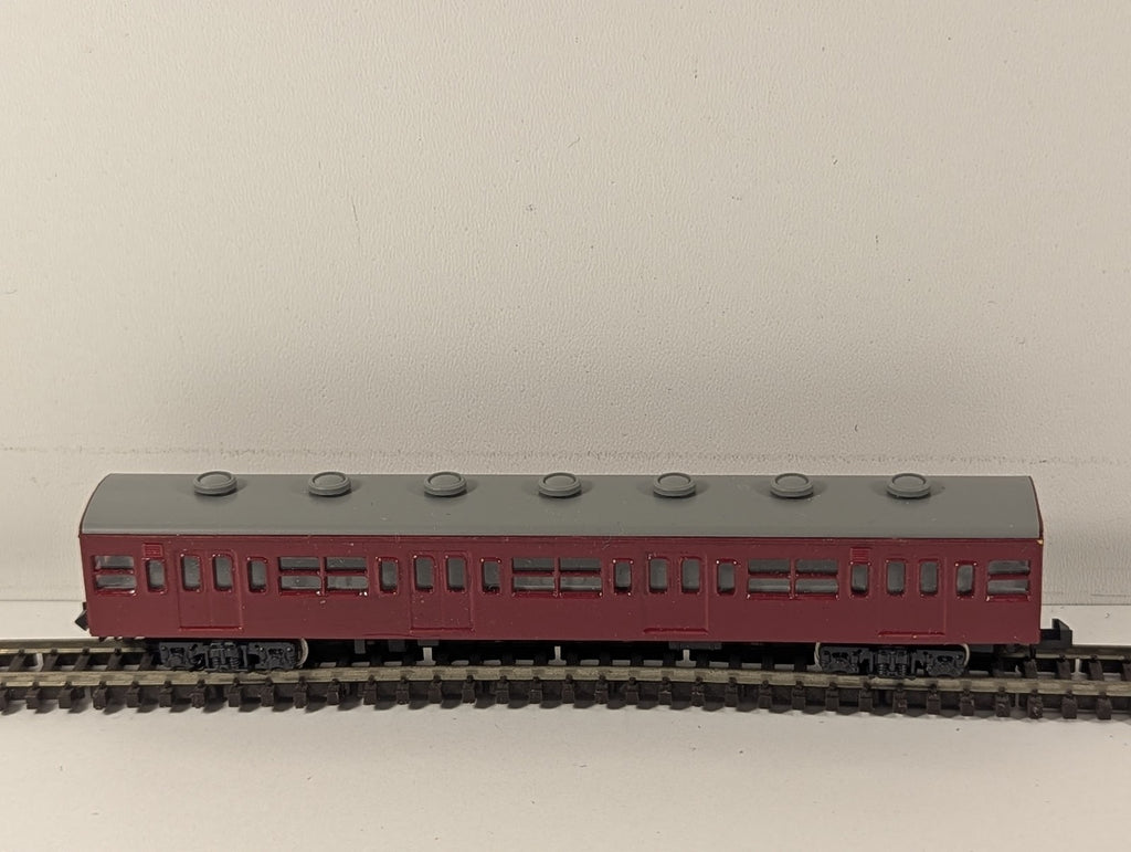 Kato N Gauge JNR Kuha 16 Commuter Coach Passenger Coach JNR Brown