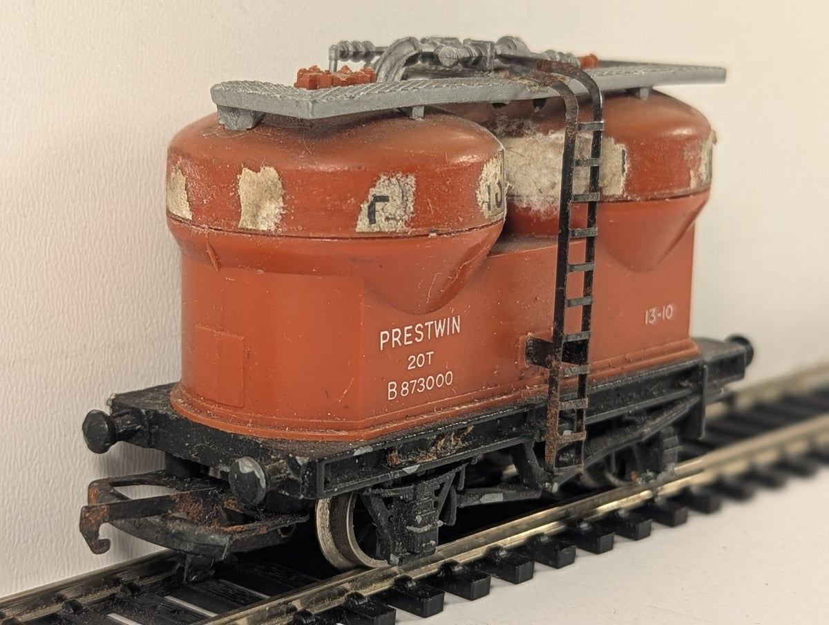 Wrenn OO Gauge Prestwin 20T Twin Silo Wagon Goods Wagon B873000 Fisons W5007