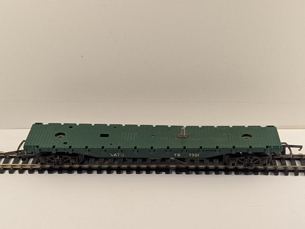 Tri-ang OO Gauge Battle Space NATO Flat Wagon TR 730