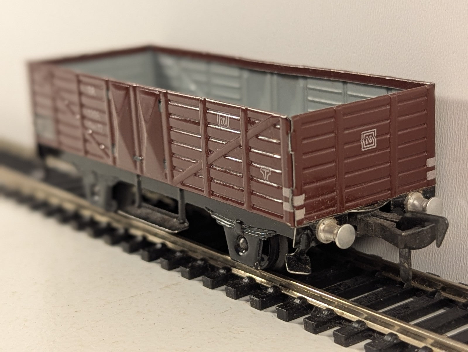 Fleischmann HO Gauge DB Om 12 Open Wagon 1205 DB Brown 1405