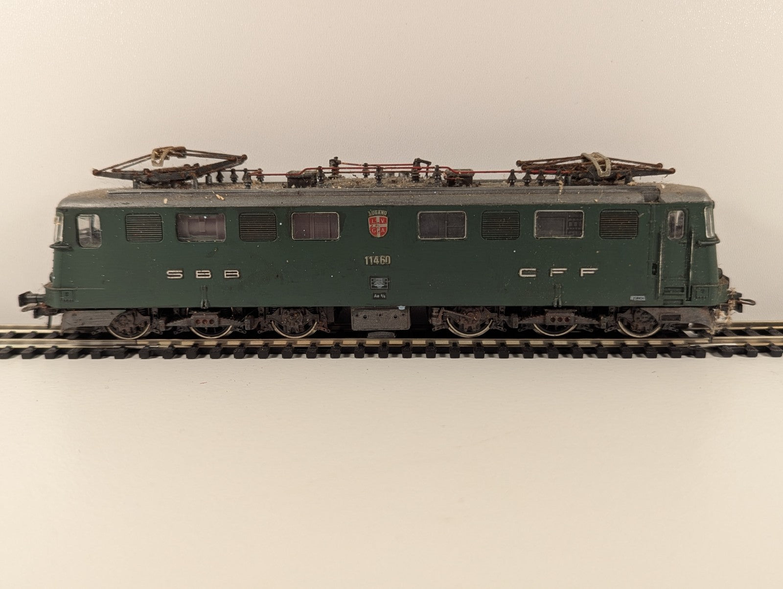 Roco 43535 – SBB Class Ae 6/6 Electric Locomotive (Green, H0 Gauge)