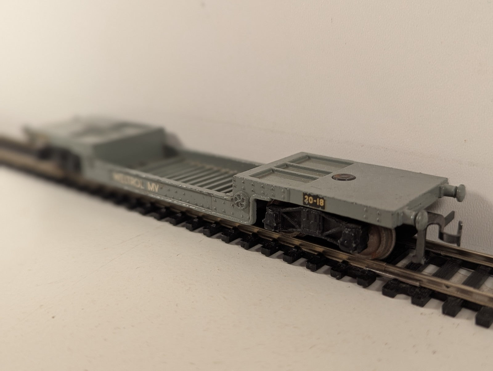 Hornby Dublo 40 Ton Bogie Well Wagon Weltrol MV OO Gauge