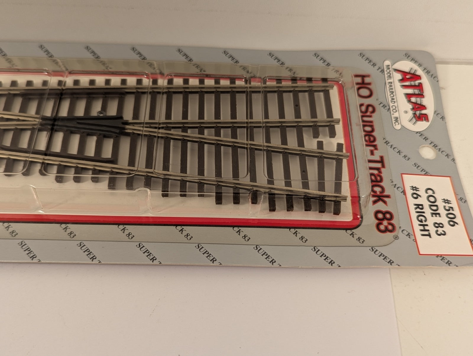 Atlas HO Gauge HO Super-Track 83 No. 6 Right Hand Point 506