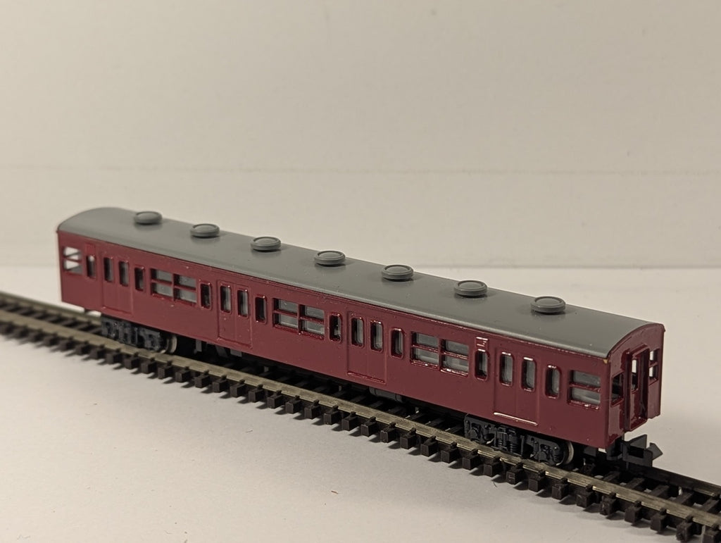 Kato N Gauge JNR Kuha 16 Commuter Coach Passenger Coach JNR Brown