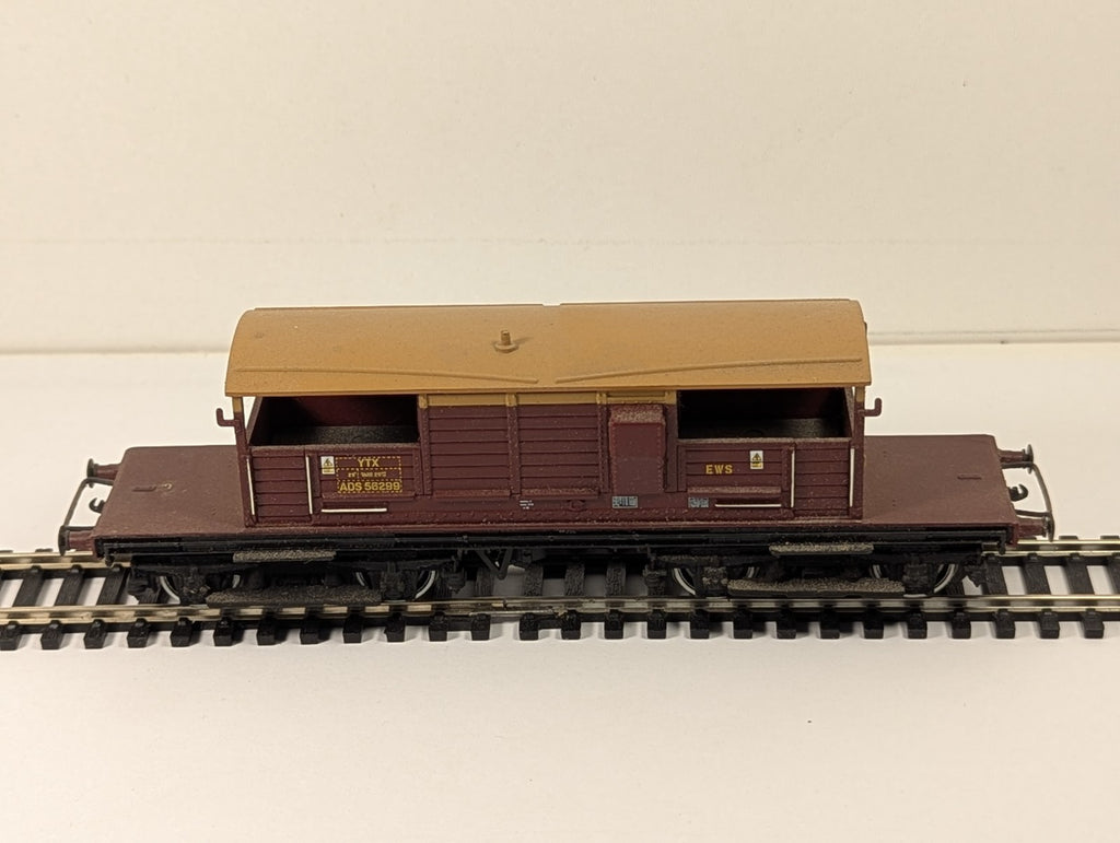 Bachmann OO Gauge BR Shark Ballast Plough Brake Van Wagons ADS 56299 EWS