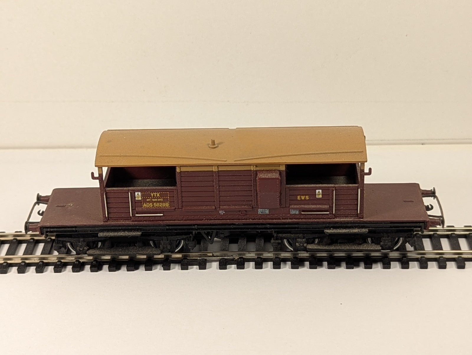 Bachmann OO Gauge BR Shark Ballast Plough Brake Van Wagons ADS 56299 EWS