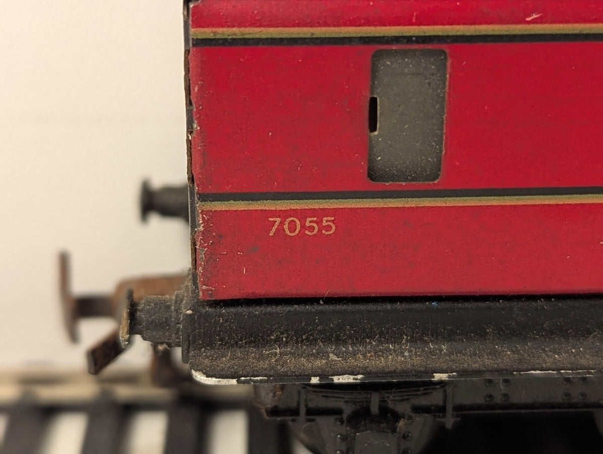 Trix Twin Railway OO Gauge LMS Brake Third Tinplate Coach Passenger Coach 7055