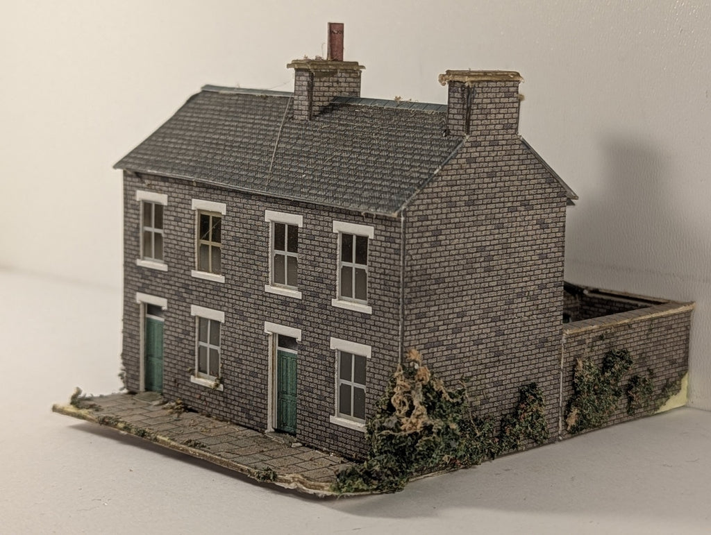 Metcalfe OO Gauge Cotswold Stone Cottages Model Building PO250