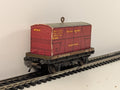 Hornby Dublo 32087 OO Gauge Low-Sided Wagon D.1 with BR Furniture Container