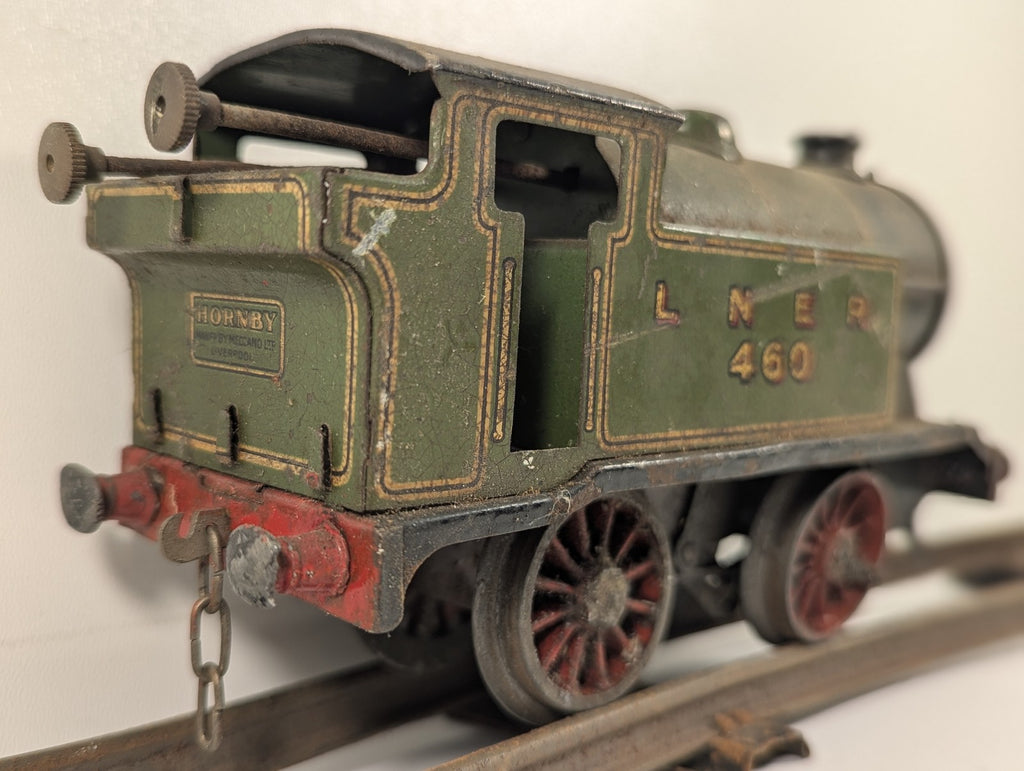 Hornby O Gauge No. 101 Tank Locomotive 460 LNER Green