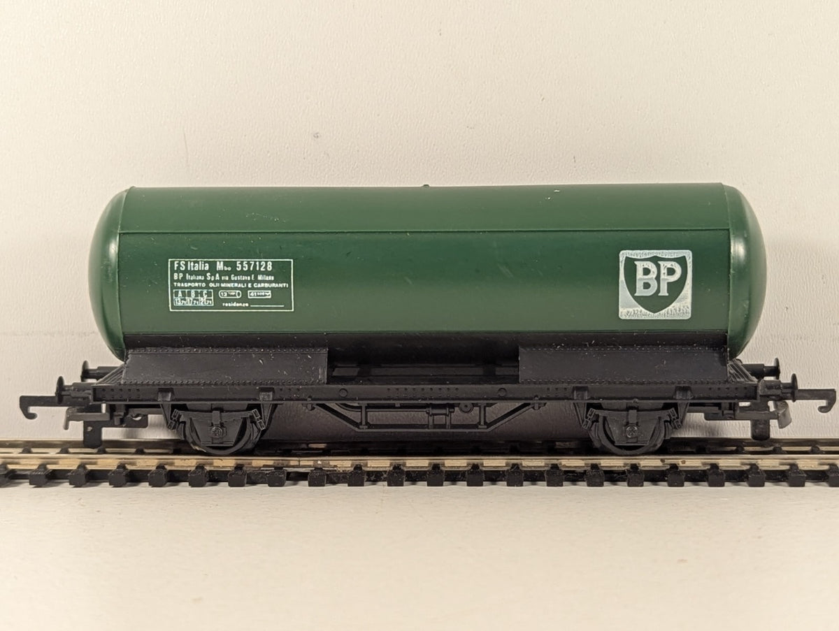 Lima HO Scale FS BP Tank Wagon Goods Wagon 557128 BP Green