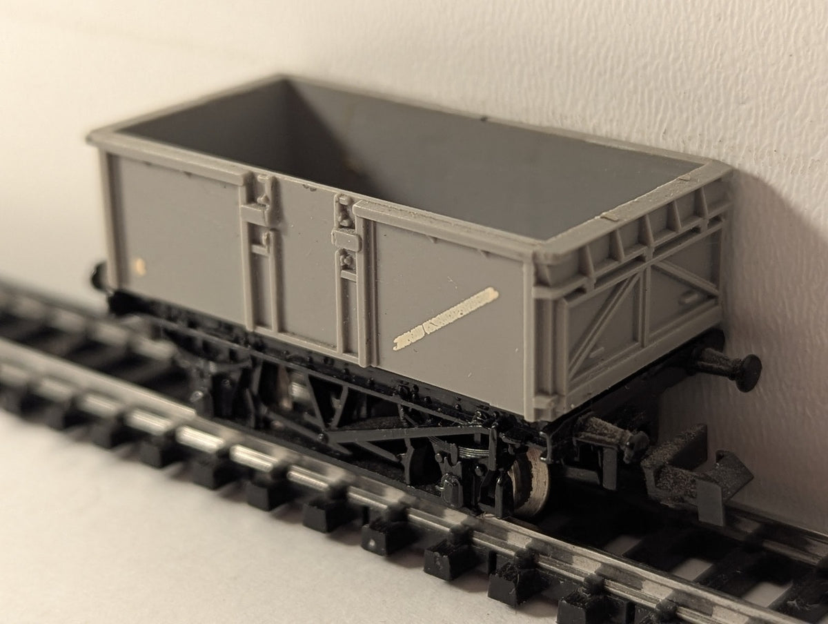 Lima N Gauge 16 Ton Mineral Wagon Goods Wagon B554430 BR Grey