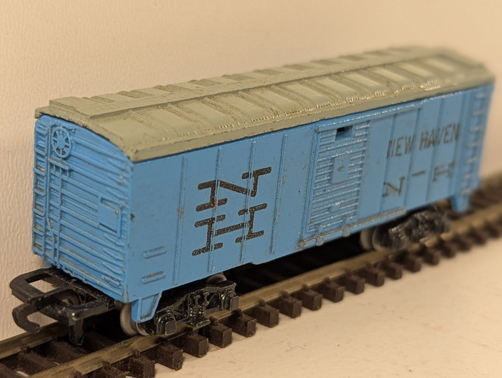 Lone Star Treble-O-Lectric N Gauge New Haven Box Van Blue