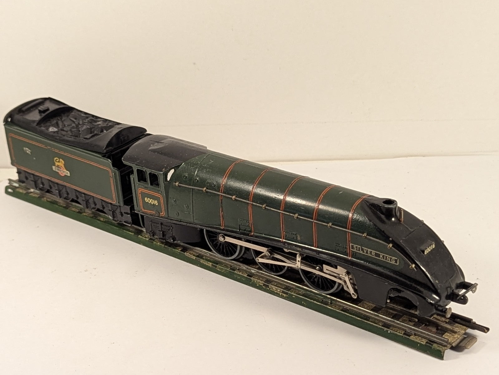Hornby Dublo EDL11 OO Gauge 3-Rail Class A4 60016 Silver King BR Green