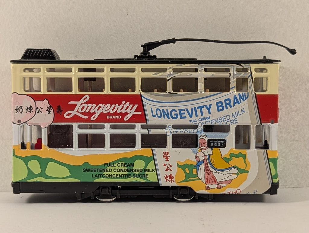 Peak Horse 1:76 Scale Hong Kong Tramways Double Decker Tram Die-cast