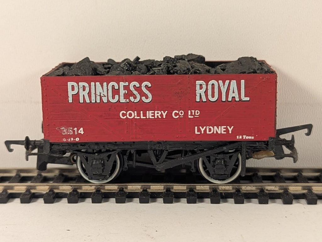 Bachmann OO Gauge 7 Plank Wagon Princess Royal Colliery Goods Wagon 3514